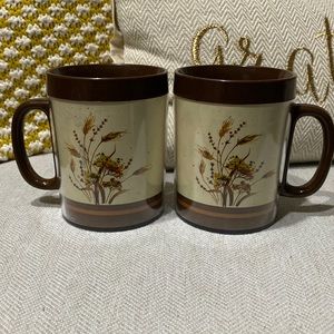 Set of two 1982 Thermo-Serv mugs
